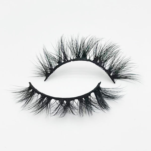 12mm faux mink eyelashes DY17 wholesale vegan false lashes
