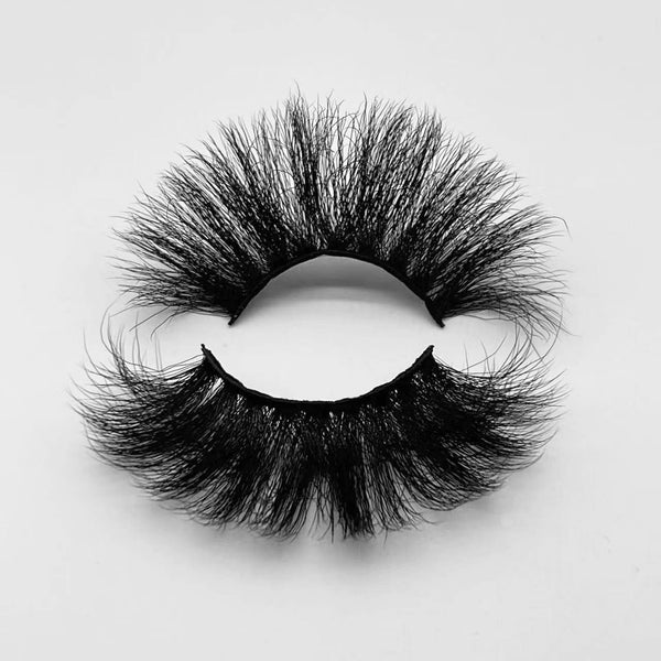 25mm regular 3D false lashes BT704-25 wholesale long faux mink eyelashes