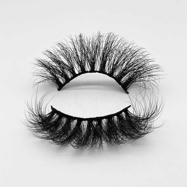 25mm regular 3D false lashes BD9X-25 wholesale long faux mink eyelashes