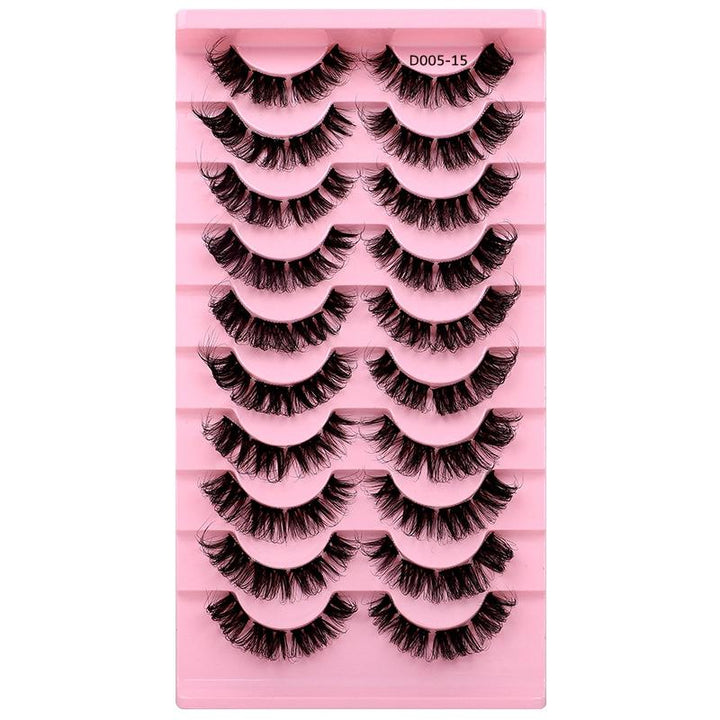 DD curl cluster strip eyelash extension style cluster lashes - bamylash