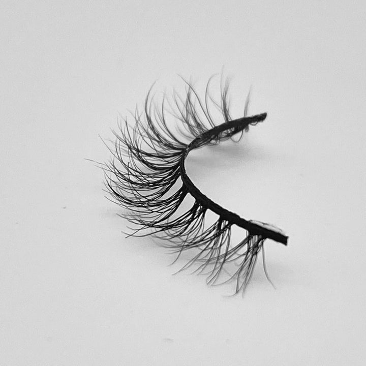 12 mm Real Mink Eyelashes Wholesale Short Lashes Y23 - bamylash