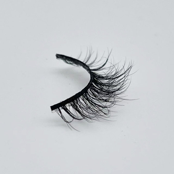 12 mm Real Mink Eyelashes Wholesale Short Lashes Y24 - bamylash