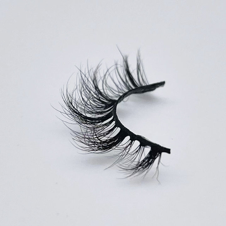 12 mm Real Mink Eyelashes Wholesale Short Lashes Y28 - bamylash