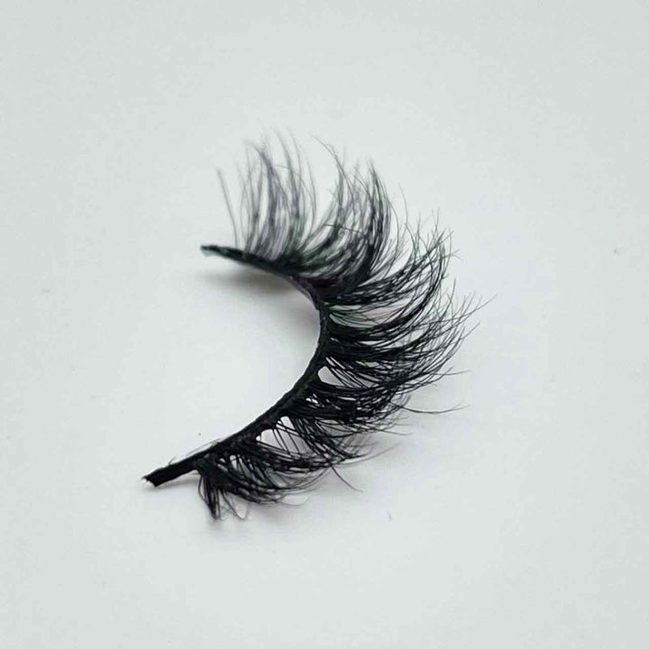 12 mm Real Mink Eyelashes Wholesale Short Lashes Y17 - bamylash