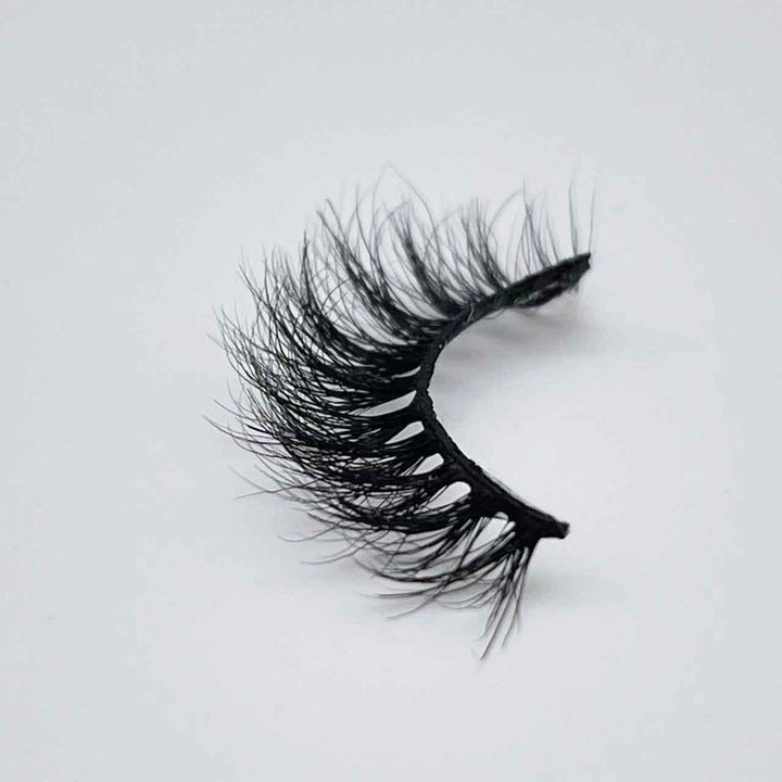 12 mm Real Mink Eyelashes Wholesale Short Lashes Y12 - bamylash