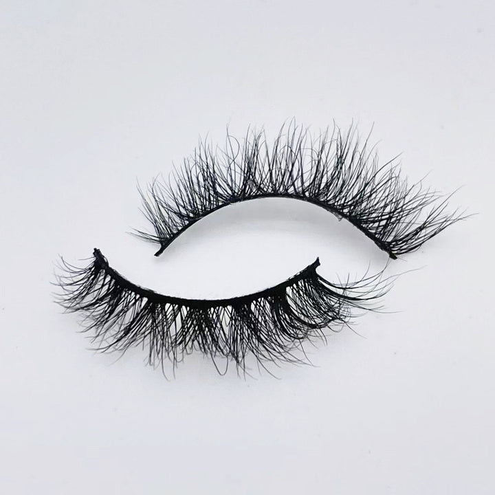12 mm Real Mink Eyelashes Wholesale Short Lashes Y25 - bamylash