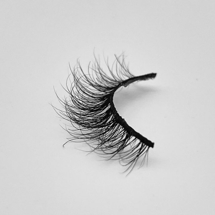 12 mm Real Mink Eyelashes Wholesale Short Lashes Y24 - bamylash