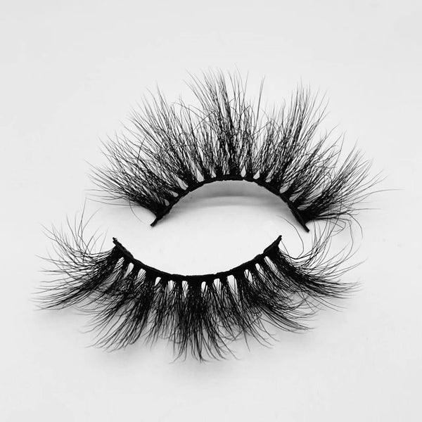 25mm regular 3D false lashes B753C-25 wholesale long faux mink eyelashes