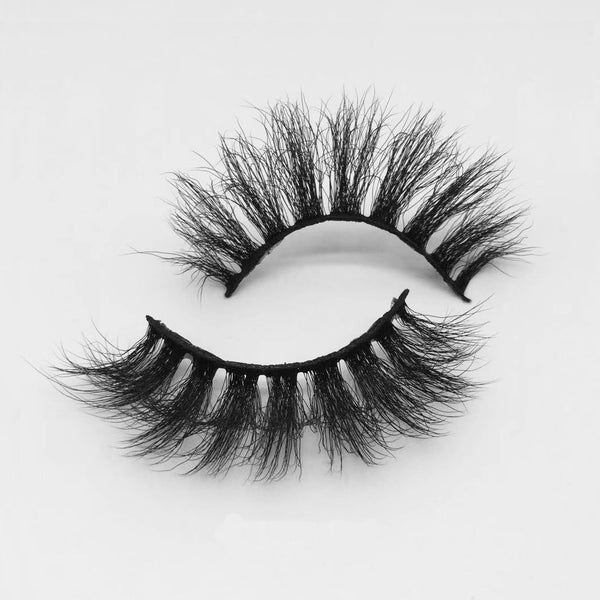 20mm faux mink lashes B38-20 wholesale 3D false eyelashes