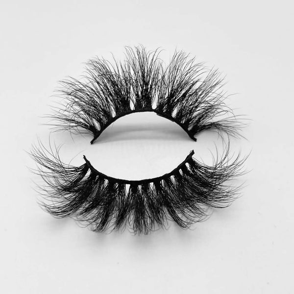 25mm regular 3D false lashes B56A-25 wholesale long faux mink eyelashes