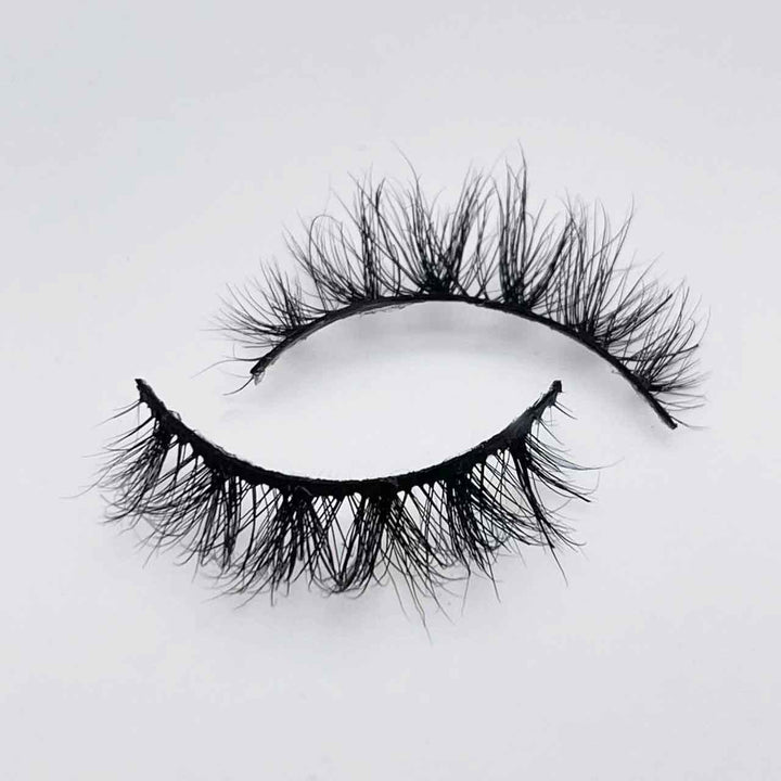 12 mm Real Mink Eyelashes Wholesale Short Lashes Y08 - bamylash