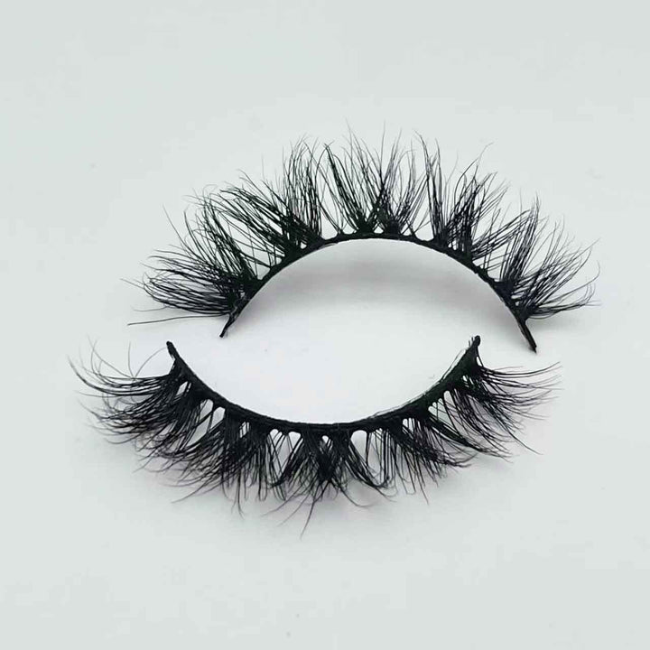 12 mm Real Mink Eyelashes Wholesale Short Lashes Y17 - bamylash