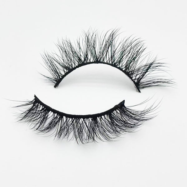 12mm faux mink eyelashes DY25 wholesale vegan false lashes