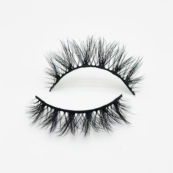 12mm faux mink eyelashes DY8 wholesale vegan false lashes