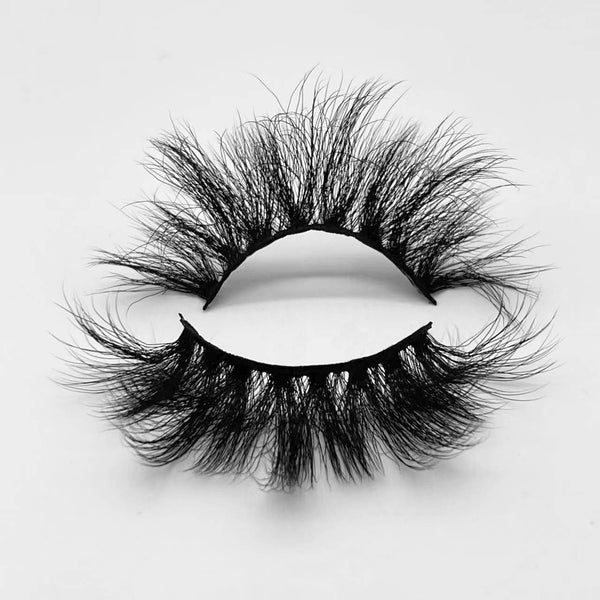 25mm regular 3D false lashes BG09-25 wholesale long faux mink eyelashes