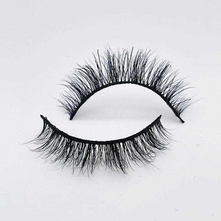 12 mm Real Mink Eyelashes Wholesale Short Lashes Y32 - bamylash