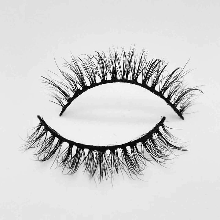 12 mm Real Mink Eyelashes Wholesale Short Lashes Y04 - bamylash