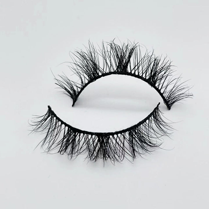 12 mm Real Mink Eyelashes Wholesale Short Lashes Y01 - bamylash