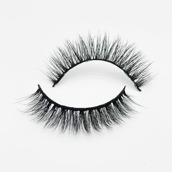 10mm short lashes DT1 Wholesale 3D faux mink eyelashes