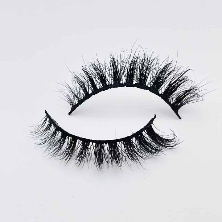 12 mm Real Mink Eyelashes Wholesale Short Lashes Y16 - bamylash