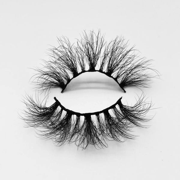 25mm regular 3D false lashes B854A-25 wholesale long faux mink eyelashes