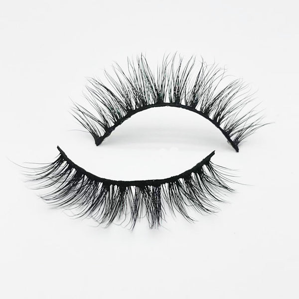 12mm faux mink eyelashes DY27 wholesale vegan false lashes