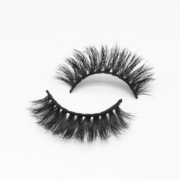 Natural style mink eyelash comforatble and wispy 3d lashes - bamylash