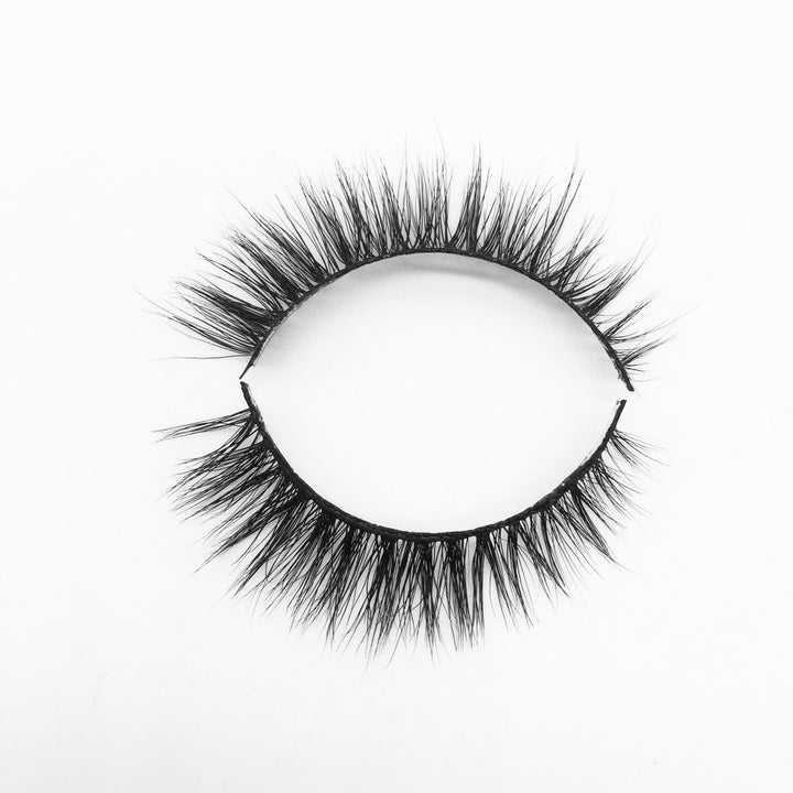 10mm Natural Mink Eyelashes Short False Lashes ST3 - bamylash