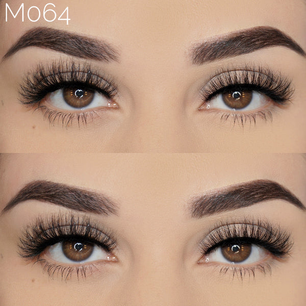 15mm mink eyelashes wholesale false lashes M064 - bamylash