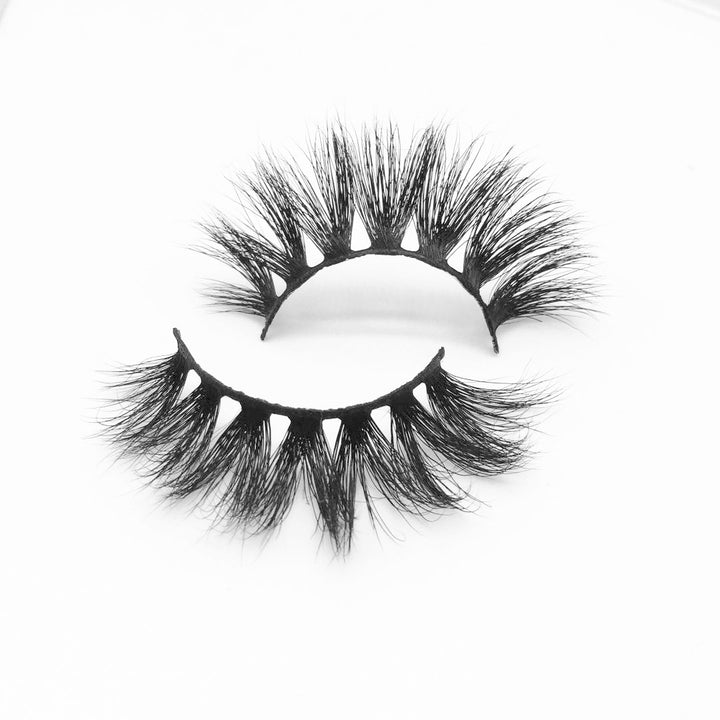 15mm mink eyelashes wholesale false lashes M070 - bamylash