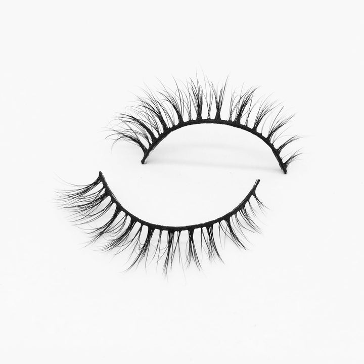 10mm Natural Mink Eyelashes Short False Lashes ST2 - bamylash