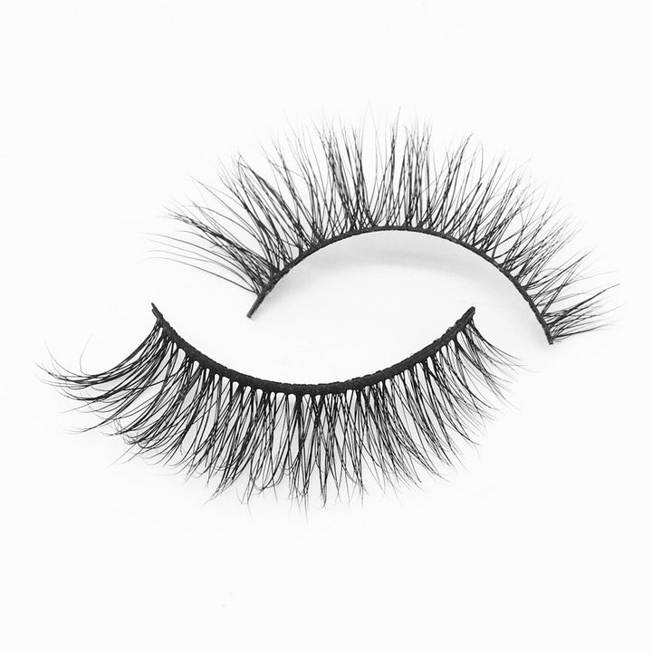 10mm Natural Mink Eyelashes Short False Lashes ST7 - bamylash