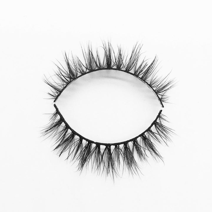 10mm Natural Mink Eyelashes Short False Lashes ST4 - bamylash