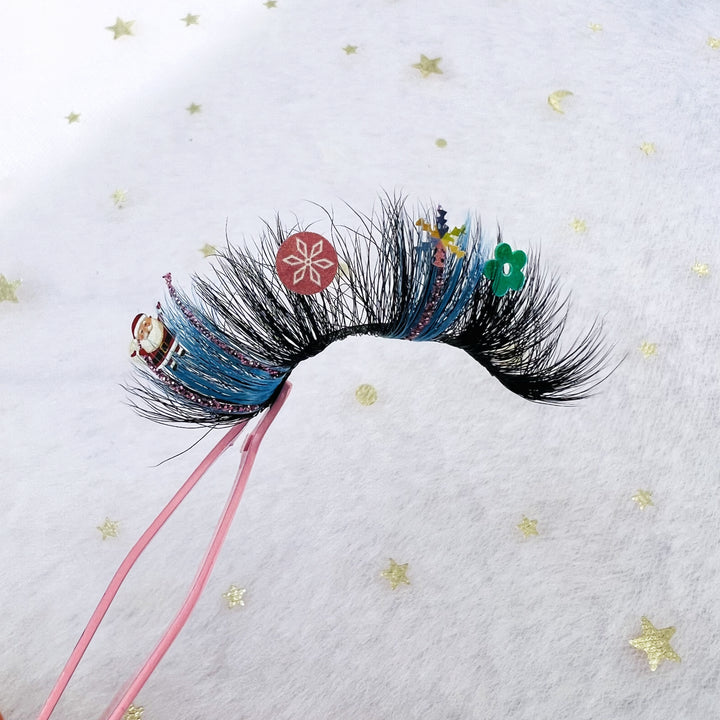 Halloween And Christmas Colored Eyelashes - bamylash