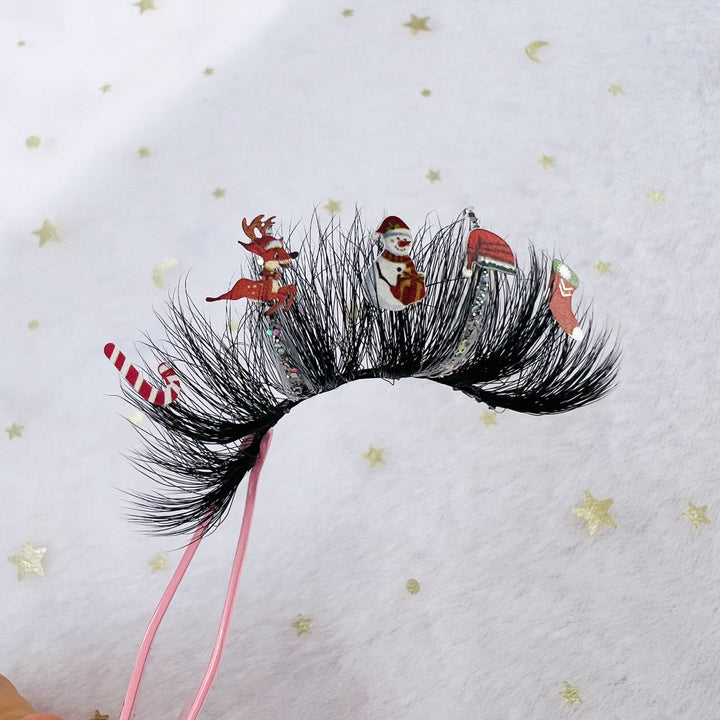 Halloween And Christmas Colored Eyelashes - bamylash