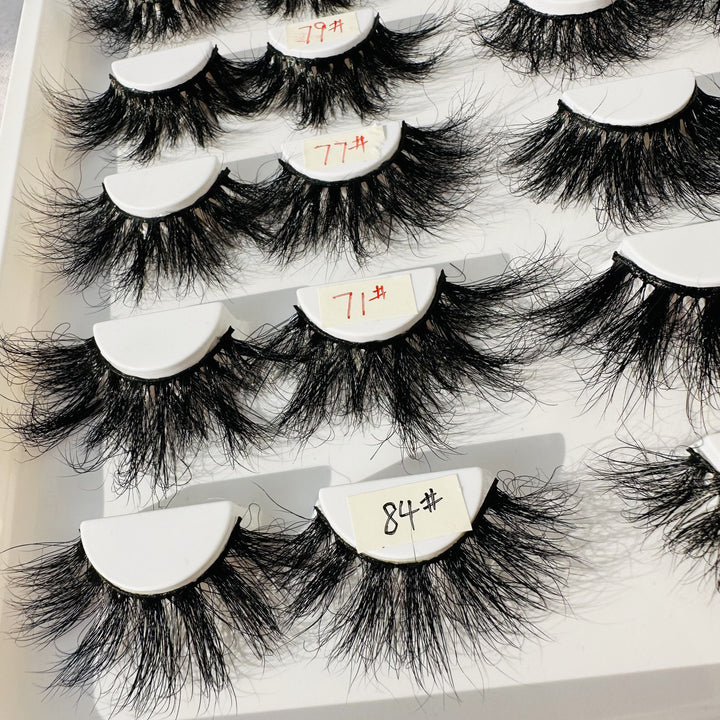 1 plate real    10 pairs eyelashes - bamylash